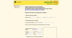 Desktop Screenshot of naturalia-bau.roversoftware.it